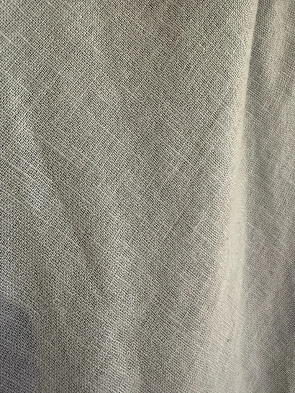 High-Neck Linen-Blend Maxi Dress